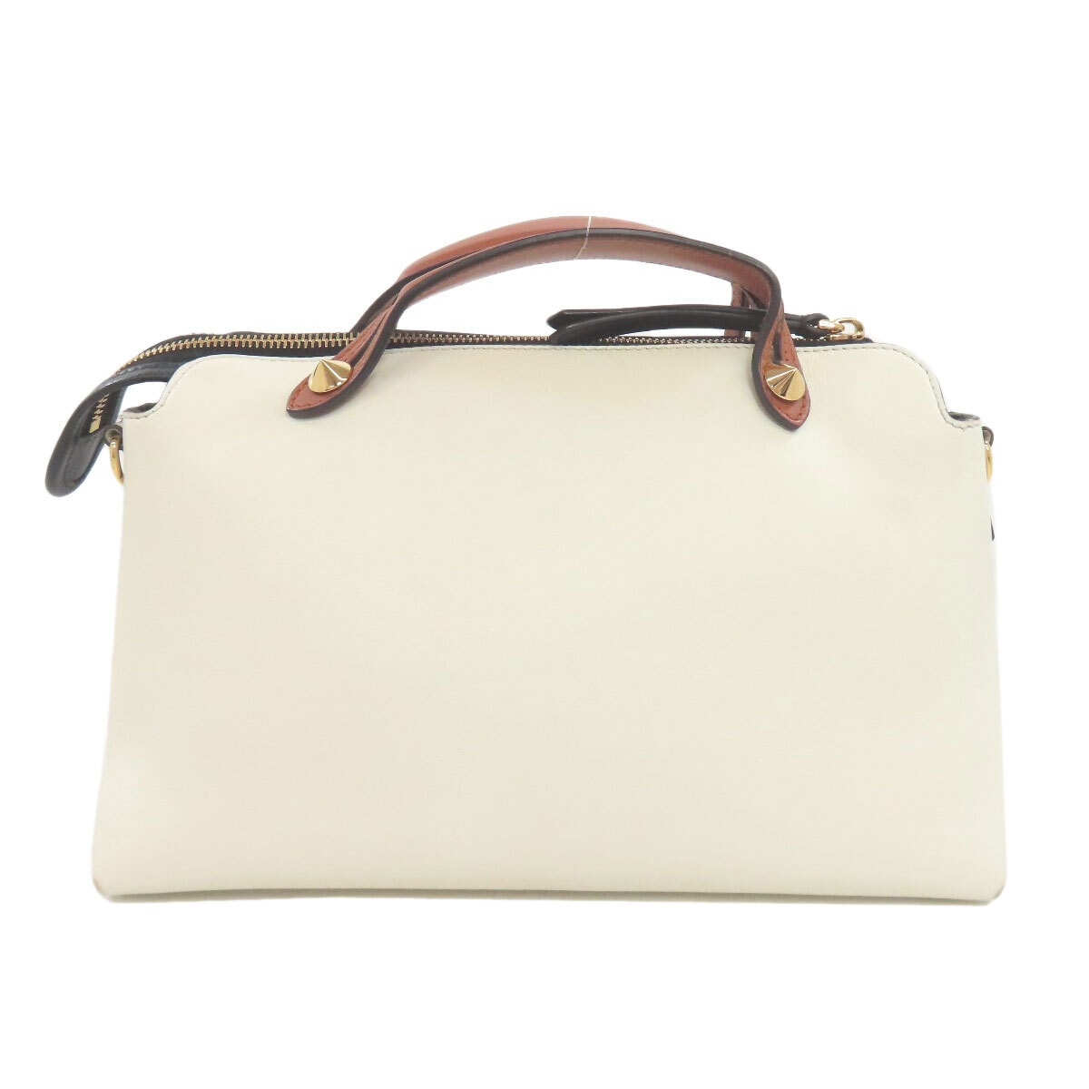 FENDI フェンディ バイザウェイ 2WAY ハンドバッグ カーフ レディース 中古