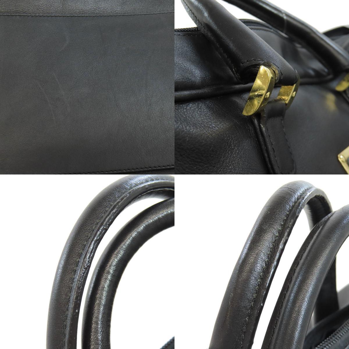 LOEWE ロエベ アマソナ ボストンバッグ レザー レディース 中古
