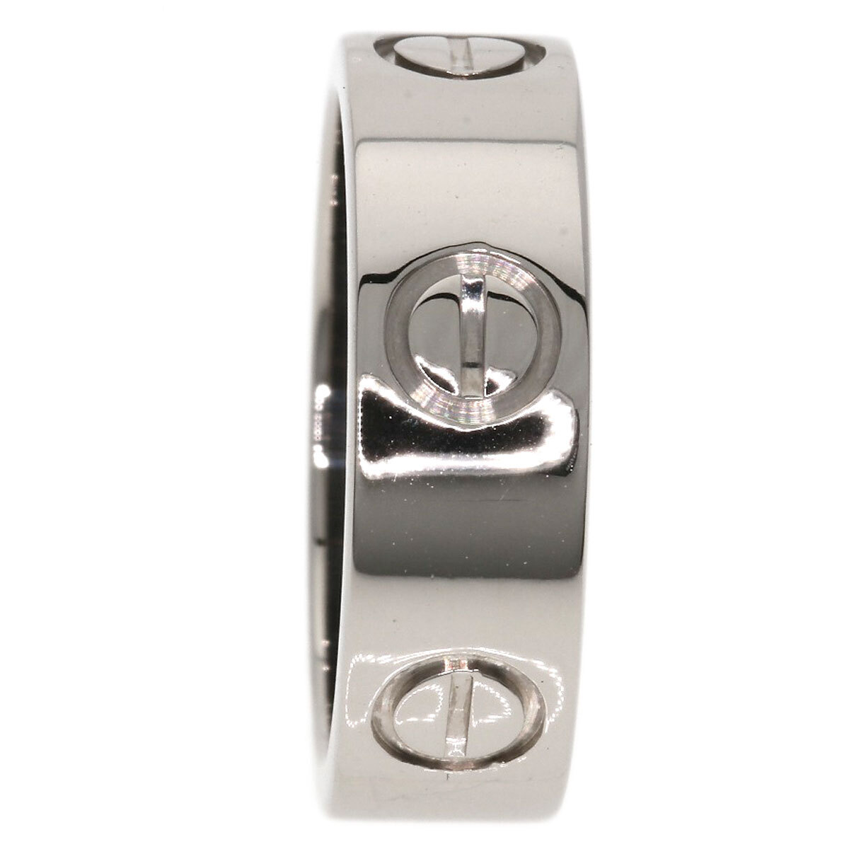 CARTIER カルティエ ラブリング #48 リング?指輪 K18ホワイトゴールド レディース 中古