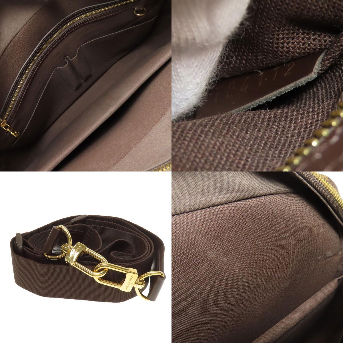 LOUIS VUITTON Louis Vuitton N41122poruto при . man * Voyage GM портфель Damier парусина мужской б/у 