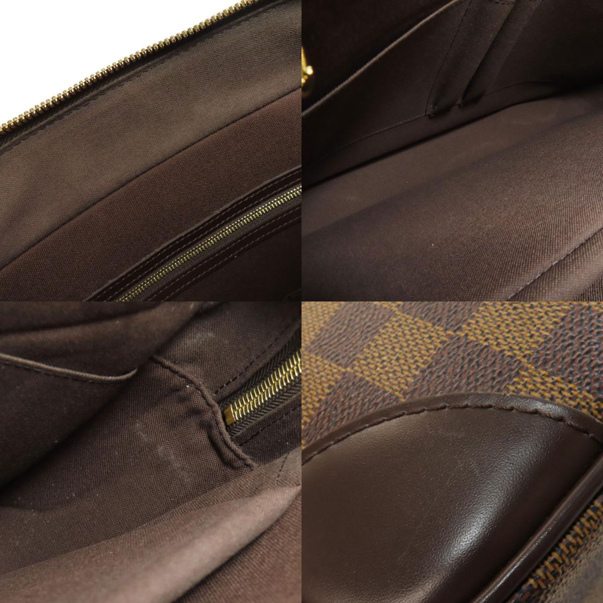 LOUIS VUITTON Louis Vuitton N41122poruto при . man * Voyage GM портфель Damier парусина мужской б/у 