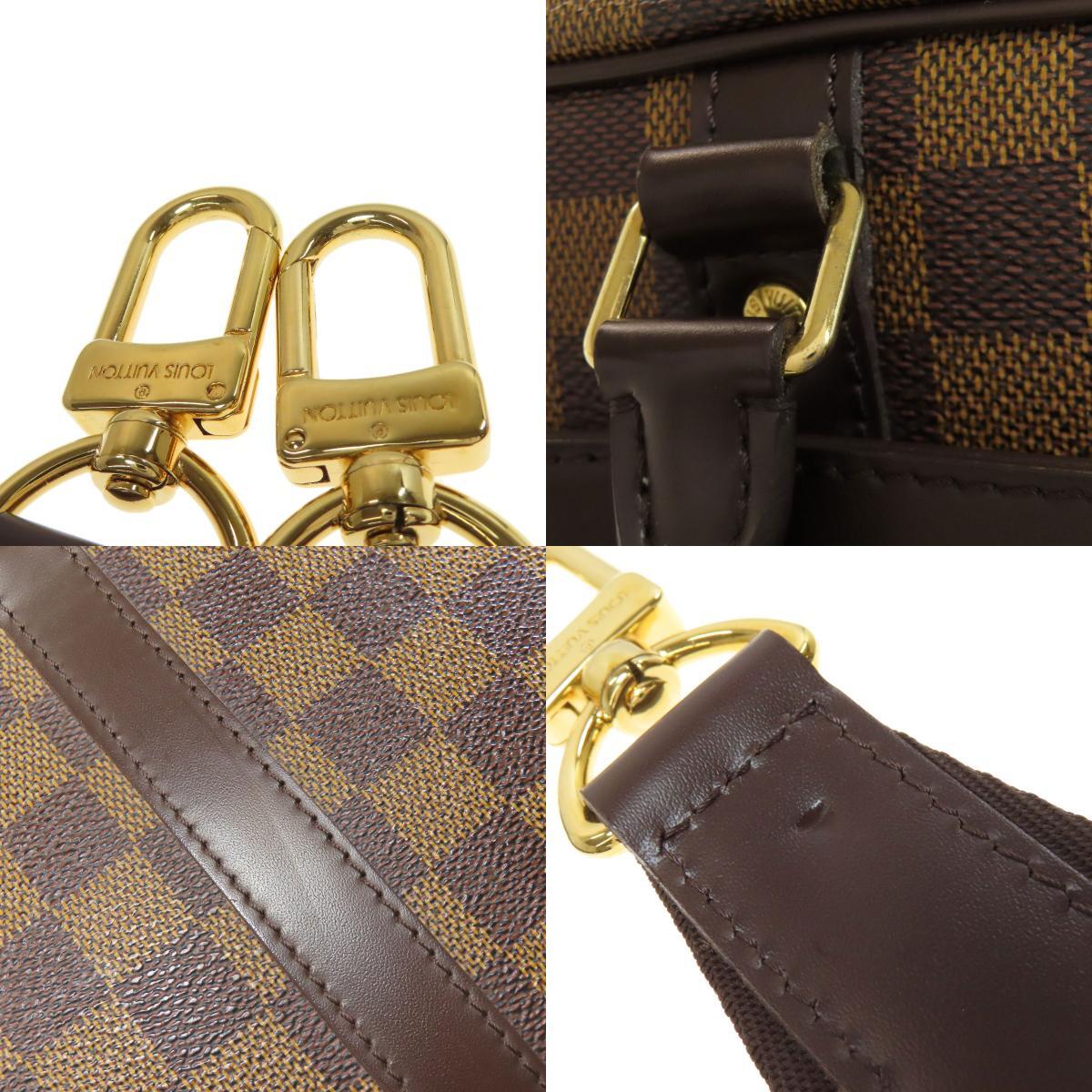 LOUIS VUITTON Louis Vuitton N41122poruto при . man * Voyage GM портфель Damier парусина мужской б/у 