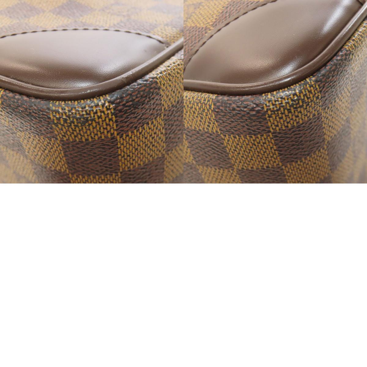 LOUIS VUITTON Louis Vuitton N41122poruto при . man * Voyage GM портфель Damier парусина мужской б/у 