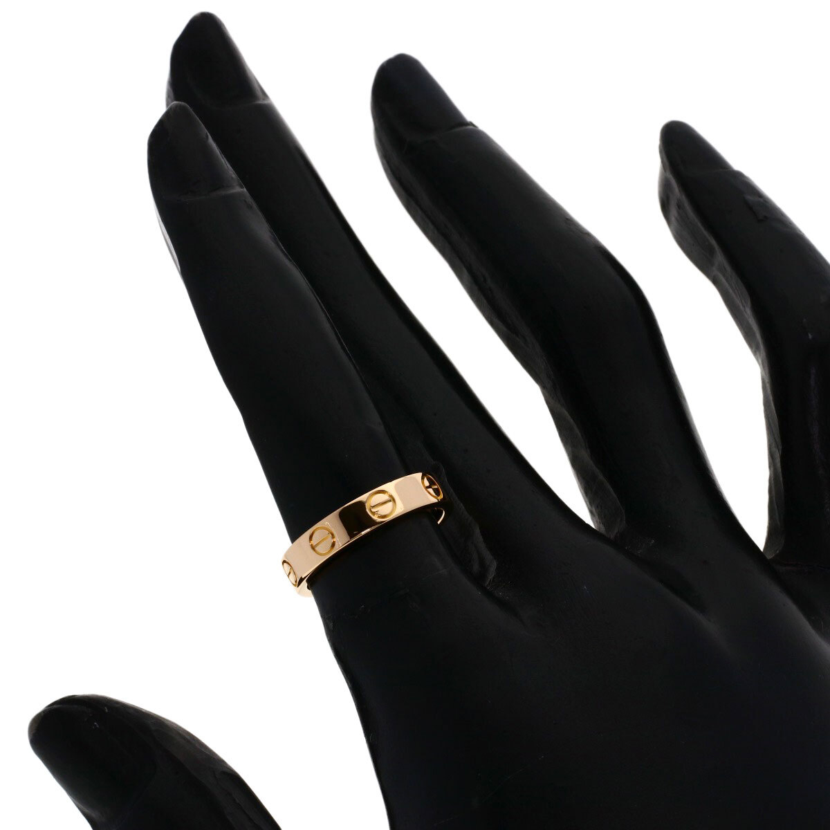 CARTIER カルティエ ミニ ラブリング #48 リング?指輪 K18ピンクゴールド レディース 中古