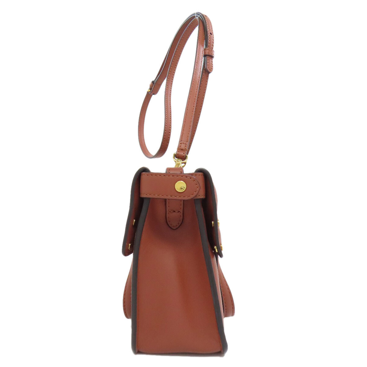 FENDI フェンディ フリップ スモール 2WAY ショルダーバッグ カーフ レディース 中古