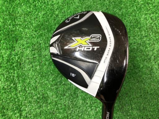  Callaway Callaway X 2 hot Pro Fairway Wood X2 HOT PRO 15° Flex S б/у C разряд 