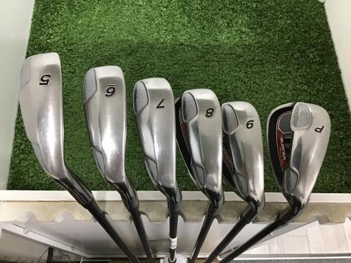 テーラーメイド Taylormade バーナー プラス アイアンセット BURNER PLUS 6S フレックスR 中古 Cランク