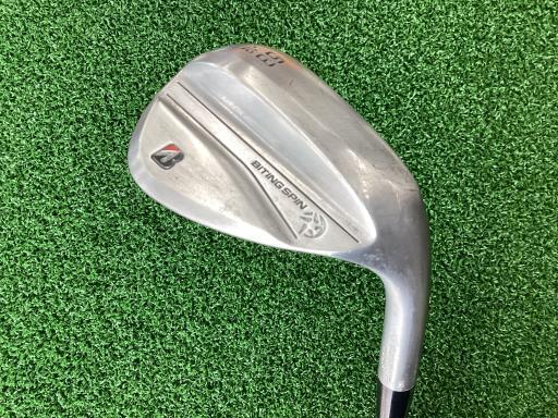 ブリヂストン ブリヂストン ウェッジ BITING SPIN ノーメッキ BRIDGESTONE BITING SPIN ノーメッキ 58°/12°A フレックスS 中古 Cランク