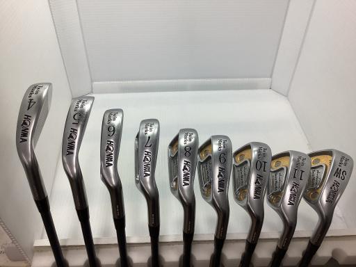 ホンマゴルフ ホンマ ツインマークス アイアンセット Feather&Feather Twin Marks Feather&Feather 10S フレックスその他 中古 Cランク