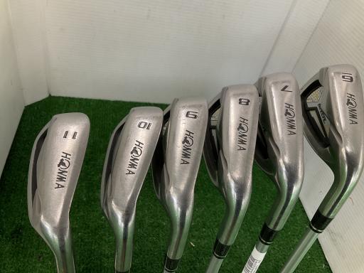 ホンマゴルフ ビジール ホンマ HONMA アイアンセット Be ZEAL 525 6S フレックスR 中古 Cランク