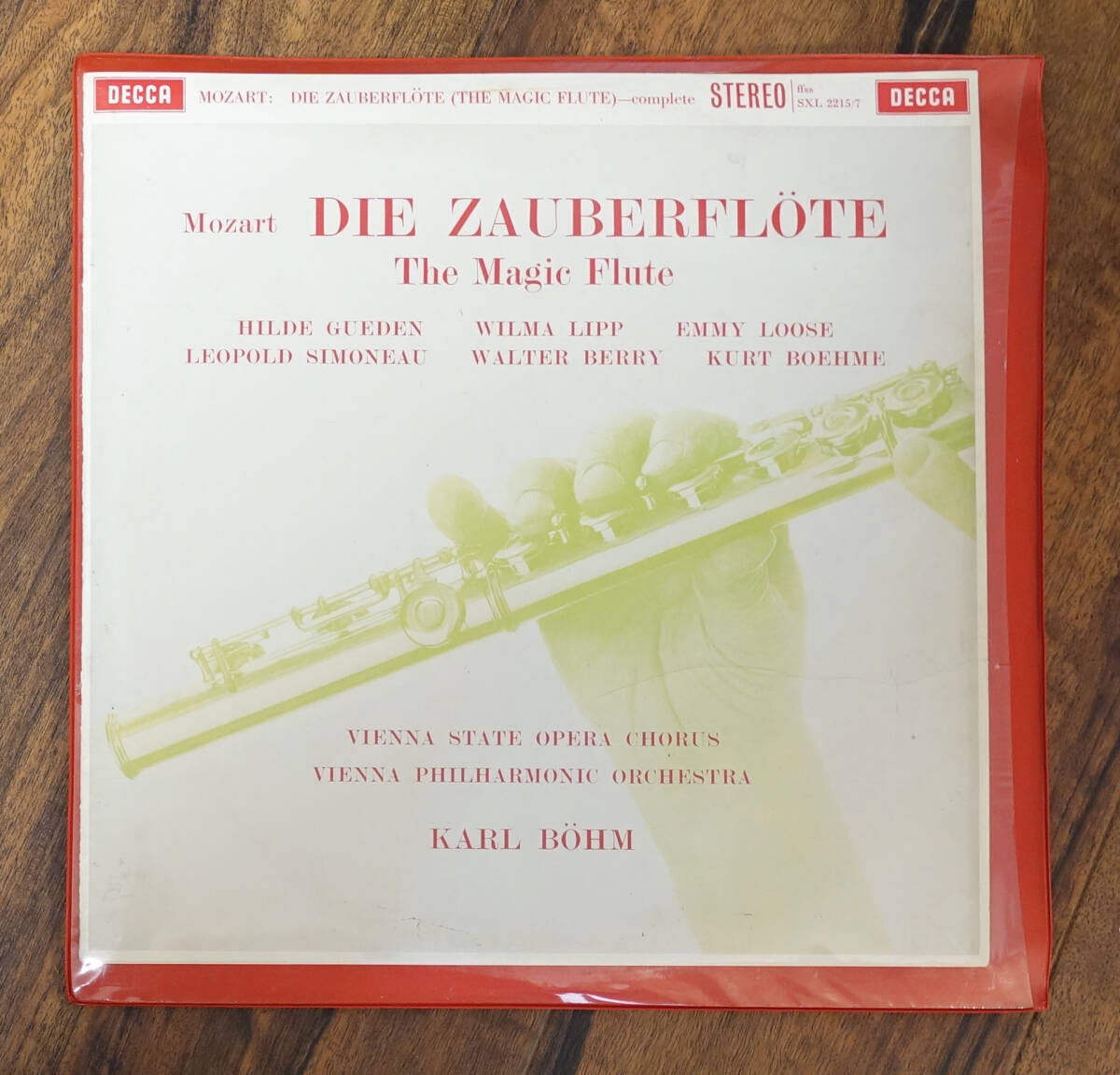 極美! 英DECCA SXL 2215-7 ED1 モーツァルト: 魔笛 カール?ベーム