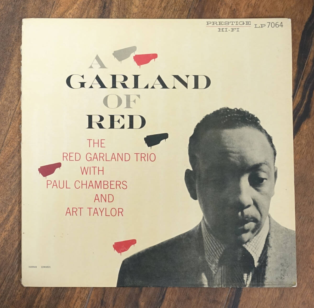 極美! US Prestige PRLP 7064 オリジナル A Garland of Red / The Red Garland Trio NYC/DG/RVG