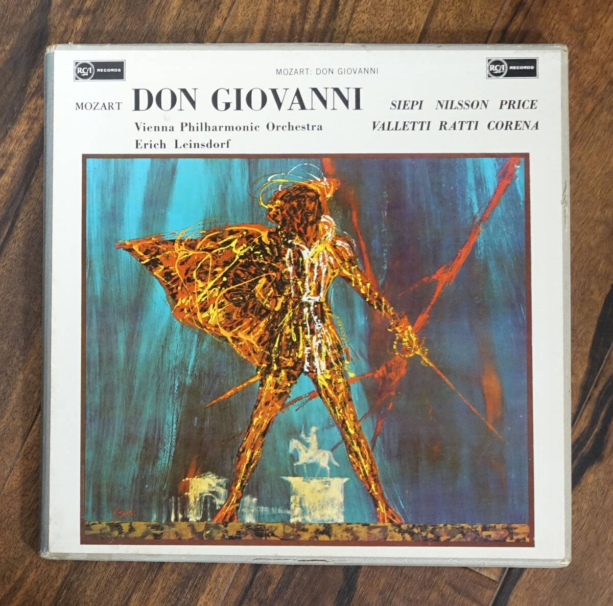 極美! 英RCA SER 4528-31 モーツァルト『ドン?ジョヴァンニ』 ラインスドルフ