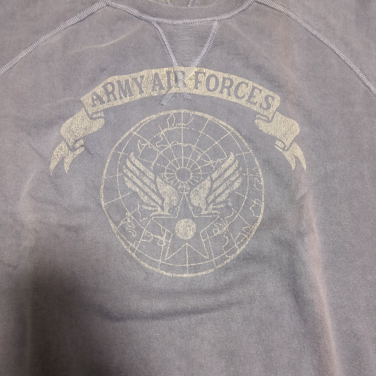 トイズマッコイ　TOYS McCOY　 半袖スウェット　ARMY AIR FORCE　サイズ38