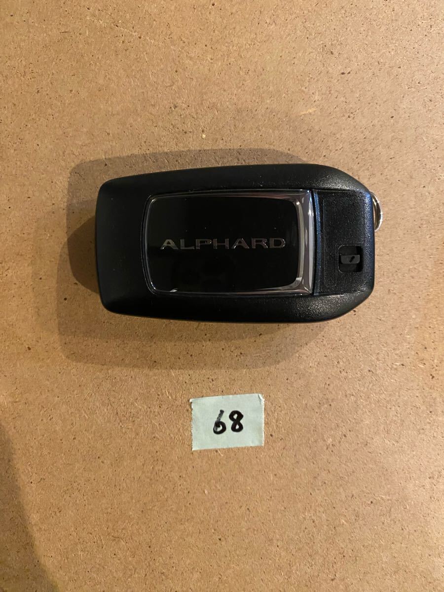【68】 トヨタ 30 アルファード 両側(cè)パワースライドドア付き パワーバックドア付き スマートキー 6ボタン