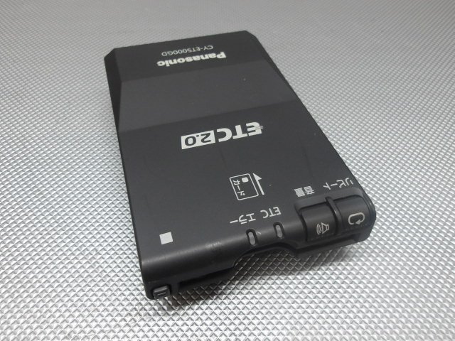 中古 パナソニック ETC2.0 CY-ET5000GD アンテナ分離型音聲タイプ 普通自動(dòng)車登録 (棚2955-D311)