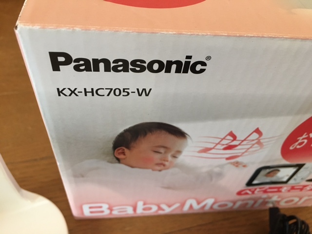 Panasonic? パナソニック■ ベビーモニター KX-HC705-W? 赤ちゃん 見守り?ペットにも■簡(jiǎn)易動(dòng)作確認(rèn)済み