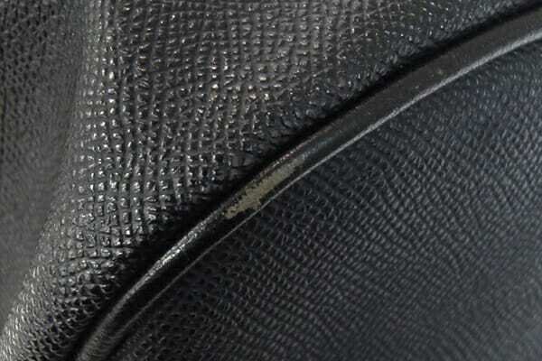 アイスバーグ ハンドバッグ ブラック レザー メタル 中古 ボストンバッグ 黒 鞄 レディース 女性_画像5