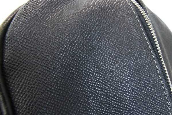 アイスバーグ ハンドバッグ ブラック レザー メタル 中古 ボストンバッグ 黒 鞄 レディース 女性_画像7