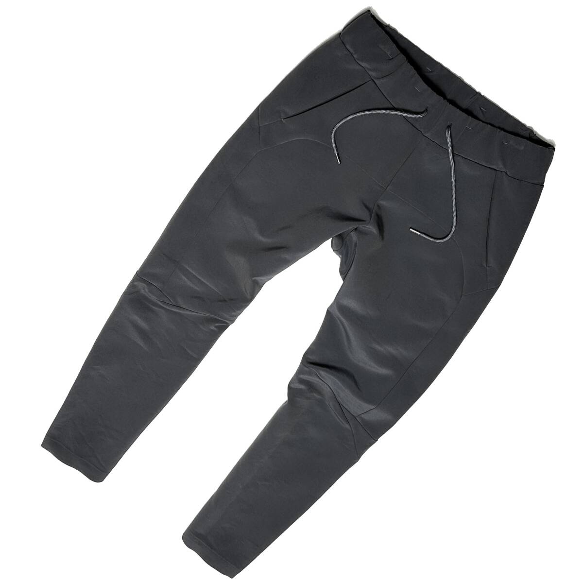定価2.8萬 ATTACHMENT ACE/PE DOUBLE FACE BIKERS PANTS 2 グレー　アタッチメント ダブルフェイスバイカーパンツ ジャージ スラックス
