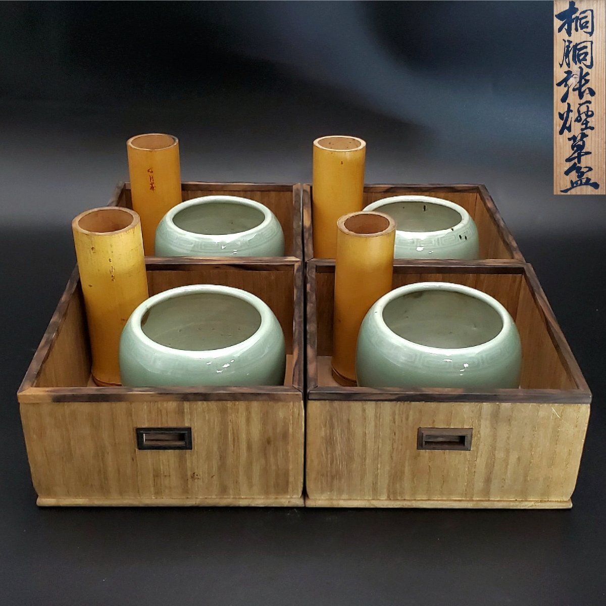 【明治大正期 レトロ 4段小箱 化粧箱 鏡箱 櫛箱 髪結】 明治大正期 レトロ 4段小箱 化粧箱 鏡箱 櫛箱 髪結】