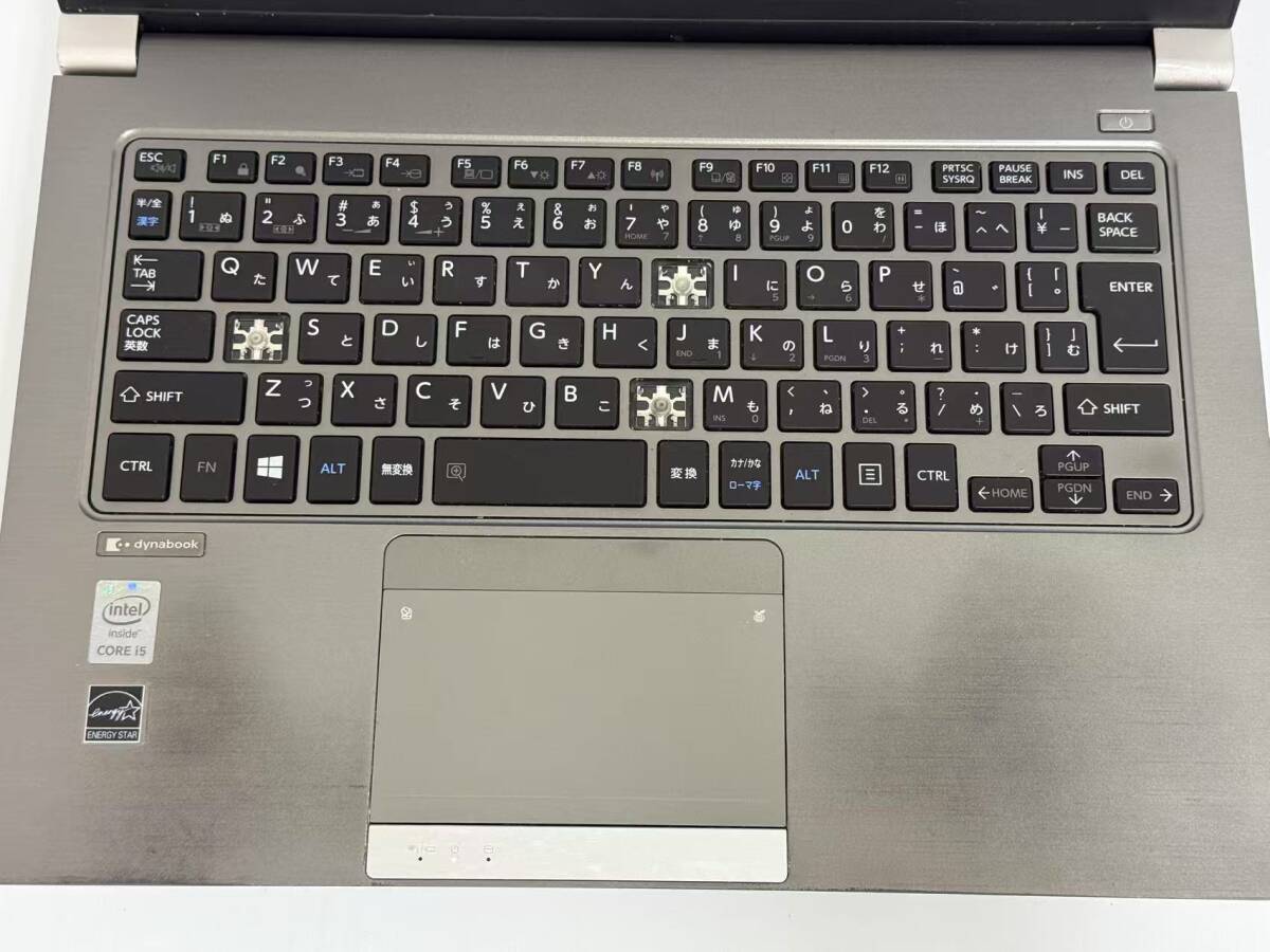 ジャンク品 TOSHIBA dynabook R63/Y CPU Core i5-5200U メモリ8GB 13.3インチ(1366x768)「YHOK000237」