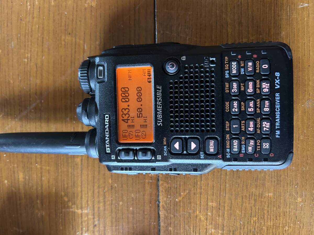 スタンダード ハンディートランシーバー VX-8D 50/144/430MHz