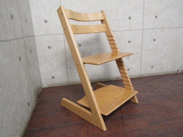 ■STOKKE/ストッケ■TRIPP TRAPP/トリップトラップ■オーク材■子供椅子/ベビーチェア■ft9395k