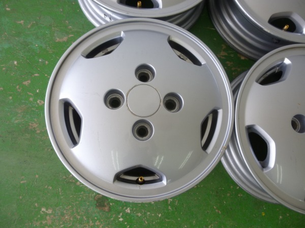 【TN88】ホンダ 純正 アルミホイール 4本!! 3.5J +45 PCD:100-4H 56φ 再涂裝品☆