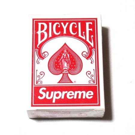 21AW Supreme Bicycle Mini Playing Cards тиски грецкий орех ni карты Novelty 