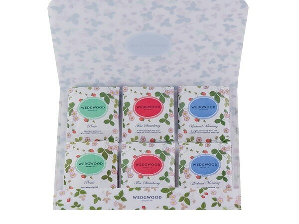 ウェッジウッド ワイルド ストロベリー ティーバッグ WSN-10TB プラケース入 内祝い お祝い 返礼品 贈答 進物 ギフトプレゼント 税率8%_画像1