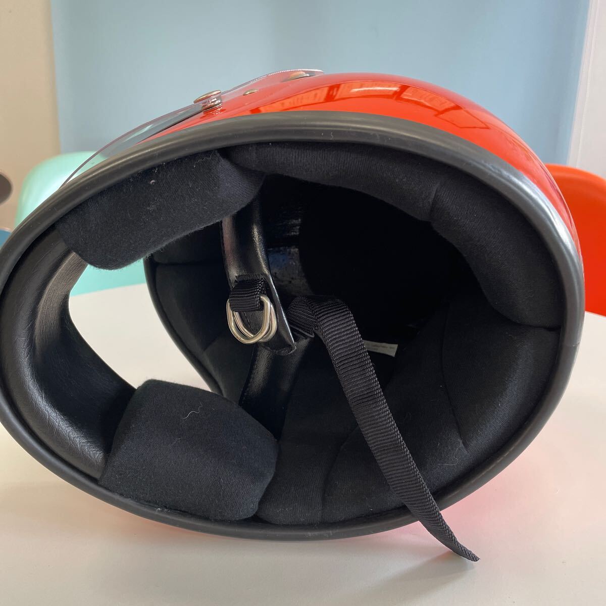 SHOEI S-12 orange винтажный шлем BHV защита имеется 