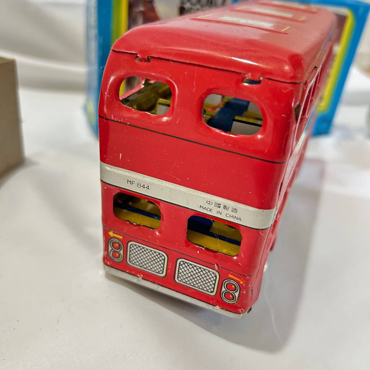 ブリキ TOYS バス ロンドンバス 2階建てバス