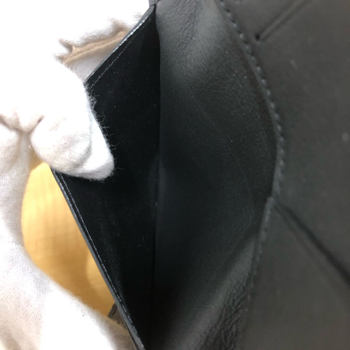  с коробкой * сумка для хранения имеется *[LOUIS VUITTON] Louis Vuitton * футляр для карточек M62899 бур nai The -duposhu черный монограмма Shadow 05