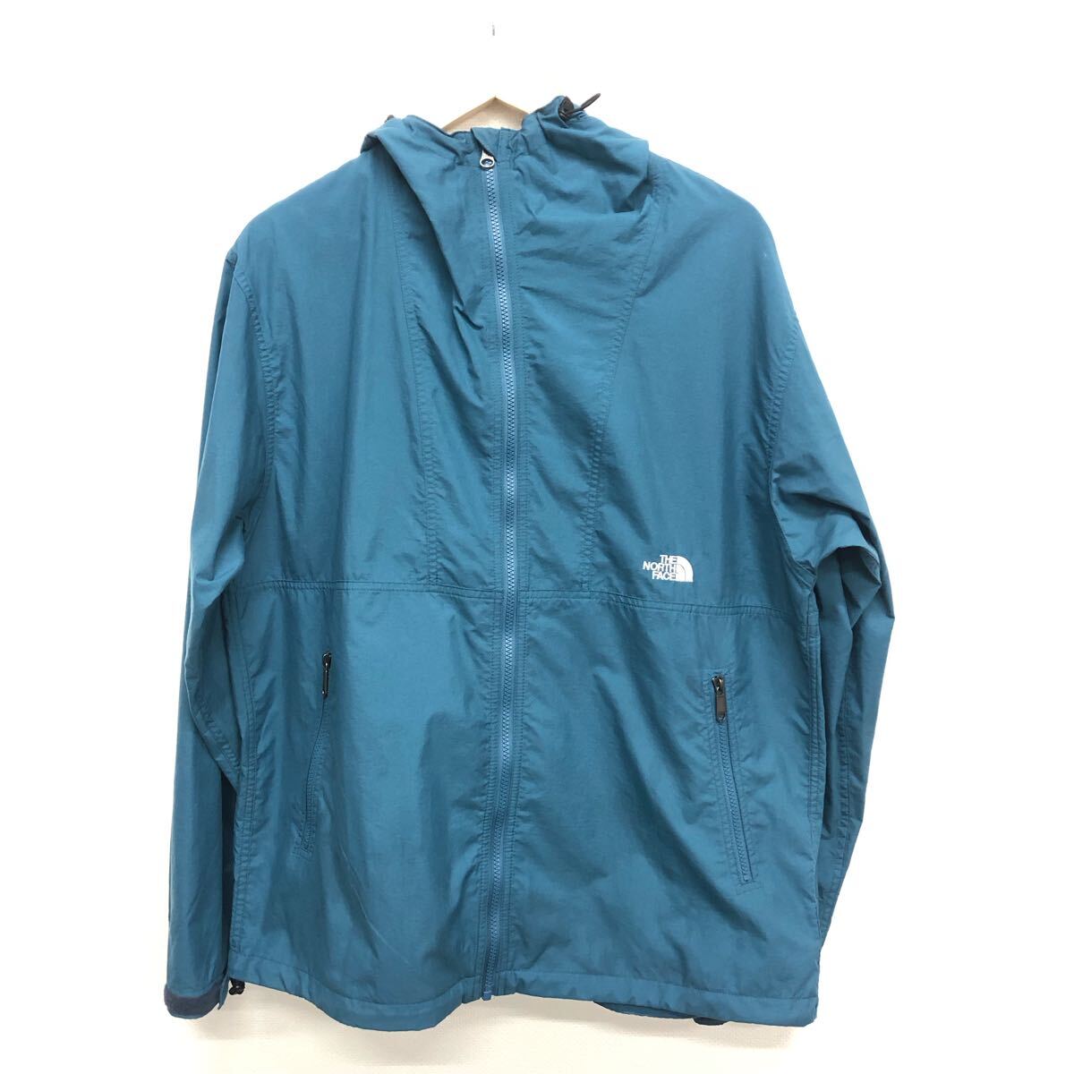 【THE NORTH FACE】ノースフェイス★ジャケット コンパクトジャケット サイズXL ナイロン ブルー NP71830 Compact Jacket 05