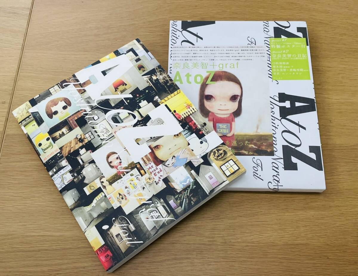 レア] 奈良美智 直筆サイン入＋stamp入作品集「AtoZ YOSHITOMO