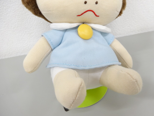 新品 未使用品 WALK ON YOSHITOMO NARA 奈良美智 S-446 おんなのこ 全長約22cm ぬいぐるみ 人形 マスコット サンアロー