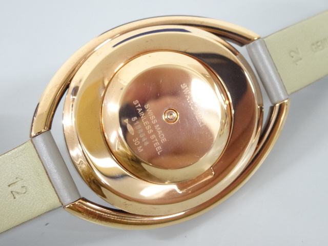 ジャンク 2點(diǎn)セット まとめて SWAROVSKI スワロフスキー クリスタル 5158544 CRS クオーツ レディース 腕時(shí)計(jì)