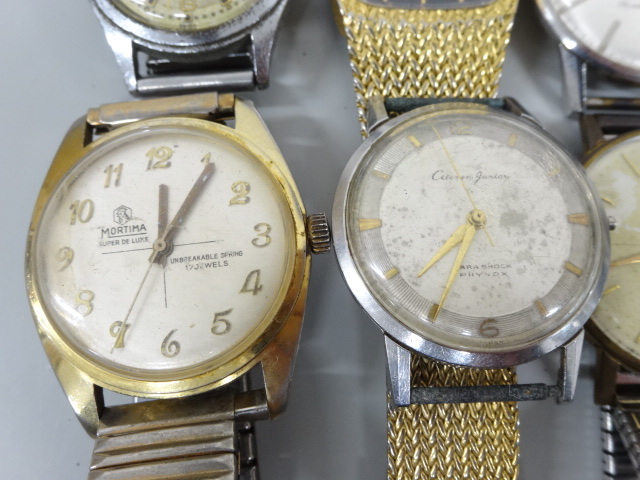 ジャンク 11點(diǎn)セット まとめて シチズン カレンダー オリエント AAA MORTIMA VULCAIN GRAND PRIX ジュべニア 他 手巻き 腕時(shí)計(jì)