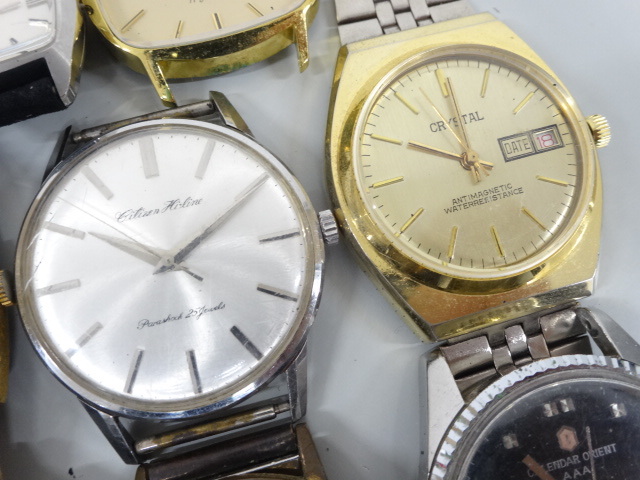 ジャンク 11點(diǎn)セット まとめて シチズン カレンダー オリエント AAA MORTIMA VULCAIN GRAND PRIX ジュべニア 他 手巻き 腕時(shí)計(jì)