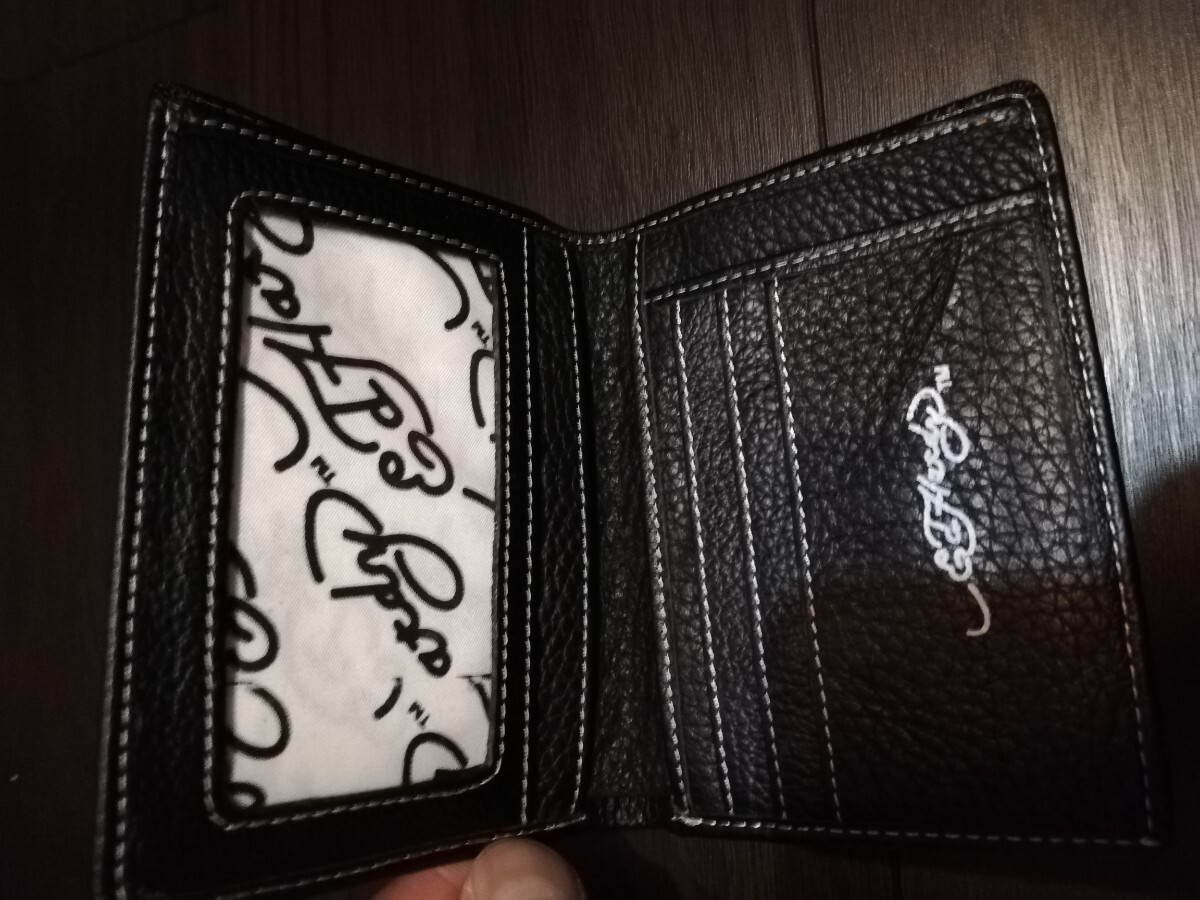 ★★未使用品レア★★エドハーディー LOVE KILLS SLOWRY 財布★★