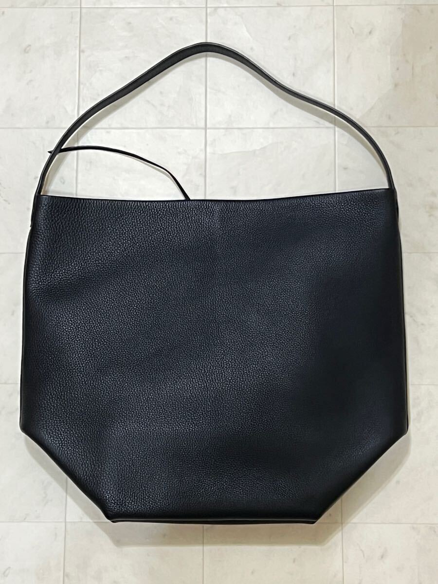 【極美品】THE ROW ザロウ【N/S Park Tote】グレインカーフスキン クラッシック トートバッグ 参考定価399,000円