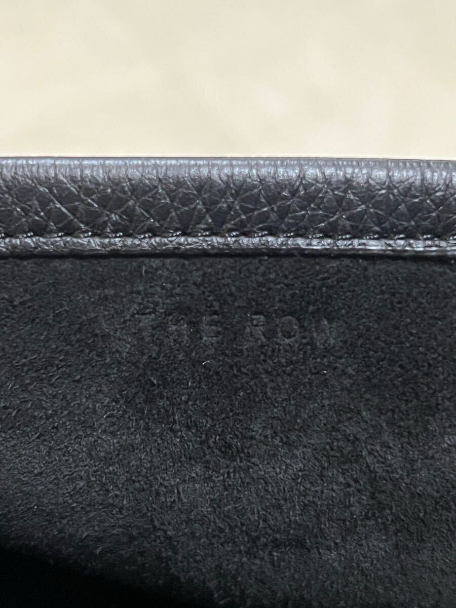 【極美品】THE ROW ザロウ【N/S Park Tote】グレインカーフスキン クラッシック トートバッグ 参考定価399,000円