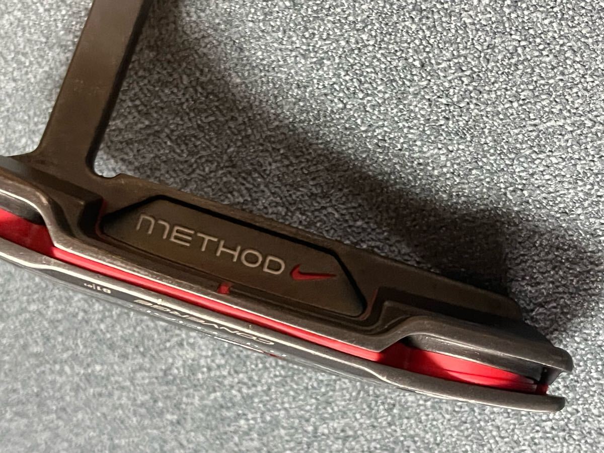 Nike Method パター ブラック/レッド ヘッドカバー付き｜Yahoo
