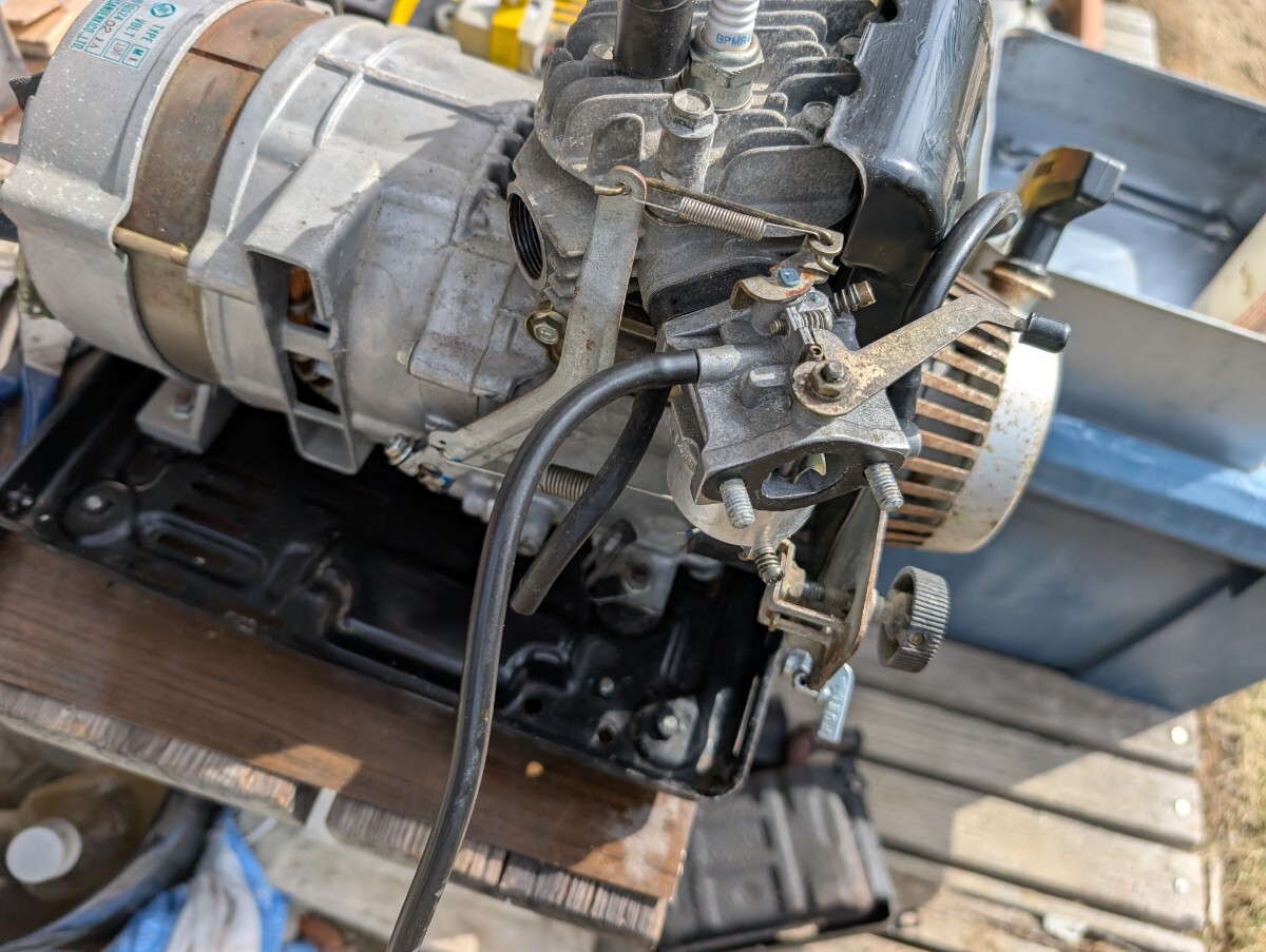 スズキ発電機(jī)　SE400A　出品前に整備済　ジェネレーター