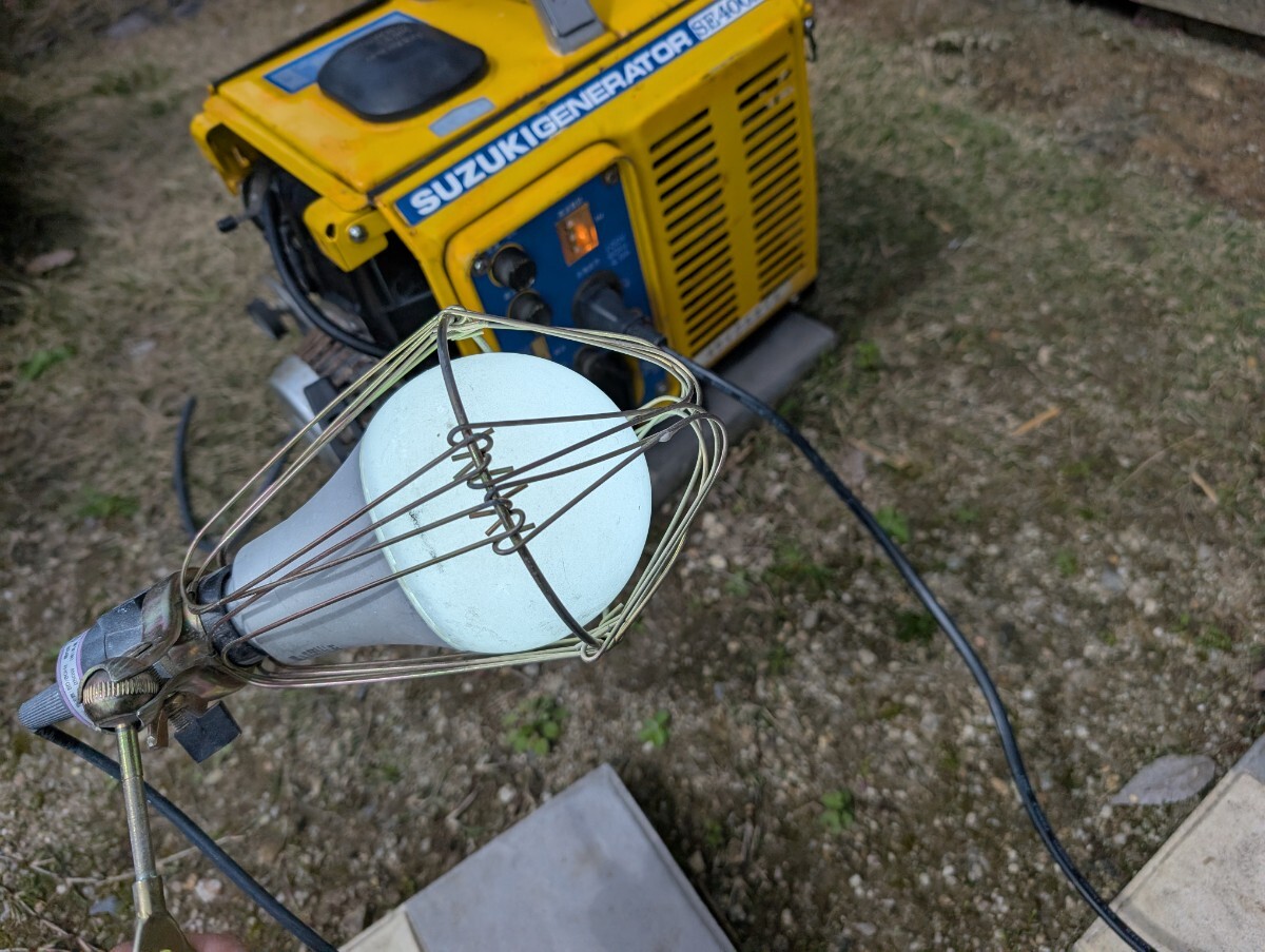スズキ発電機(jī)　SE400A　出品前に整備済　ジェネレーター