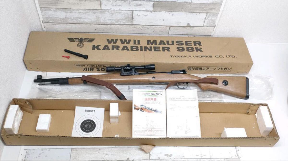 J90 タナカ モーゼル kar98k bnz ボルト ライフル ガスガン 90 タナカ モーゼル kar98k bnz ボルト ライフル ガスガン