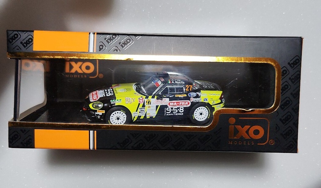 イクソ 1/43フィアット アバルト 124 RGT 2019年P(guān)OPラリー?ポーランド A.Nucita / A.Bianca #27 [RAM718