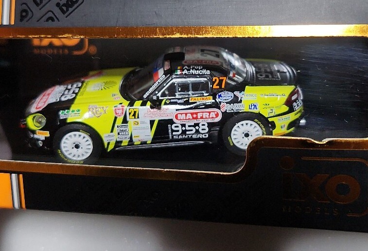 イクソ 1/43フィアット アバルト 124 RGT 2019年P(guān)OPラリー?ポーランド A.Nucita / A.Bianca #27 [RAM718