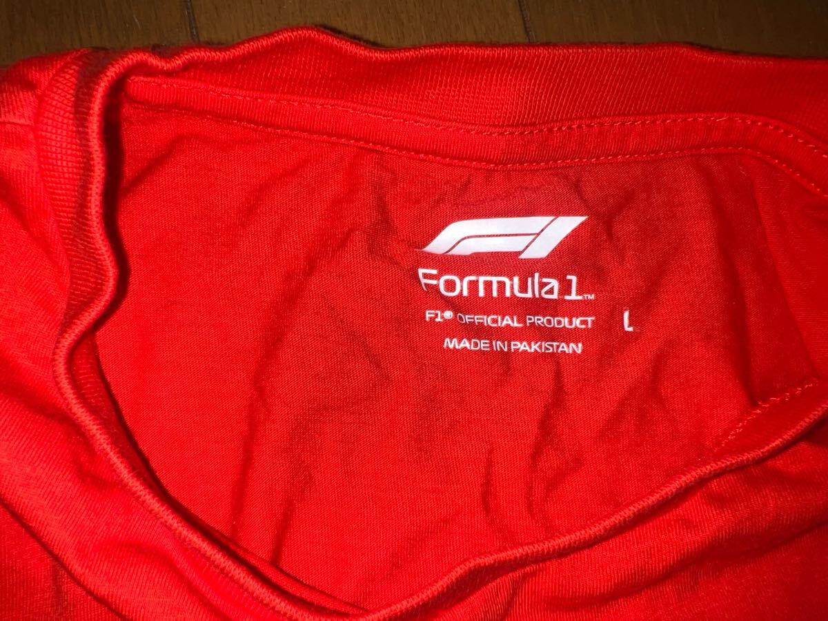 F1 OFIAIAL PRODUCT F1 Store Tシャツ赤_画像3